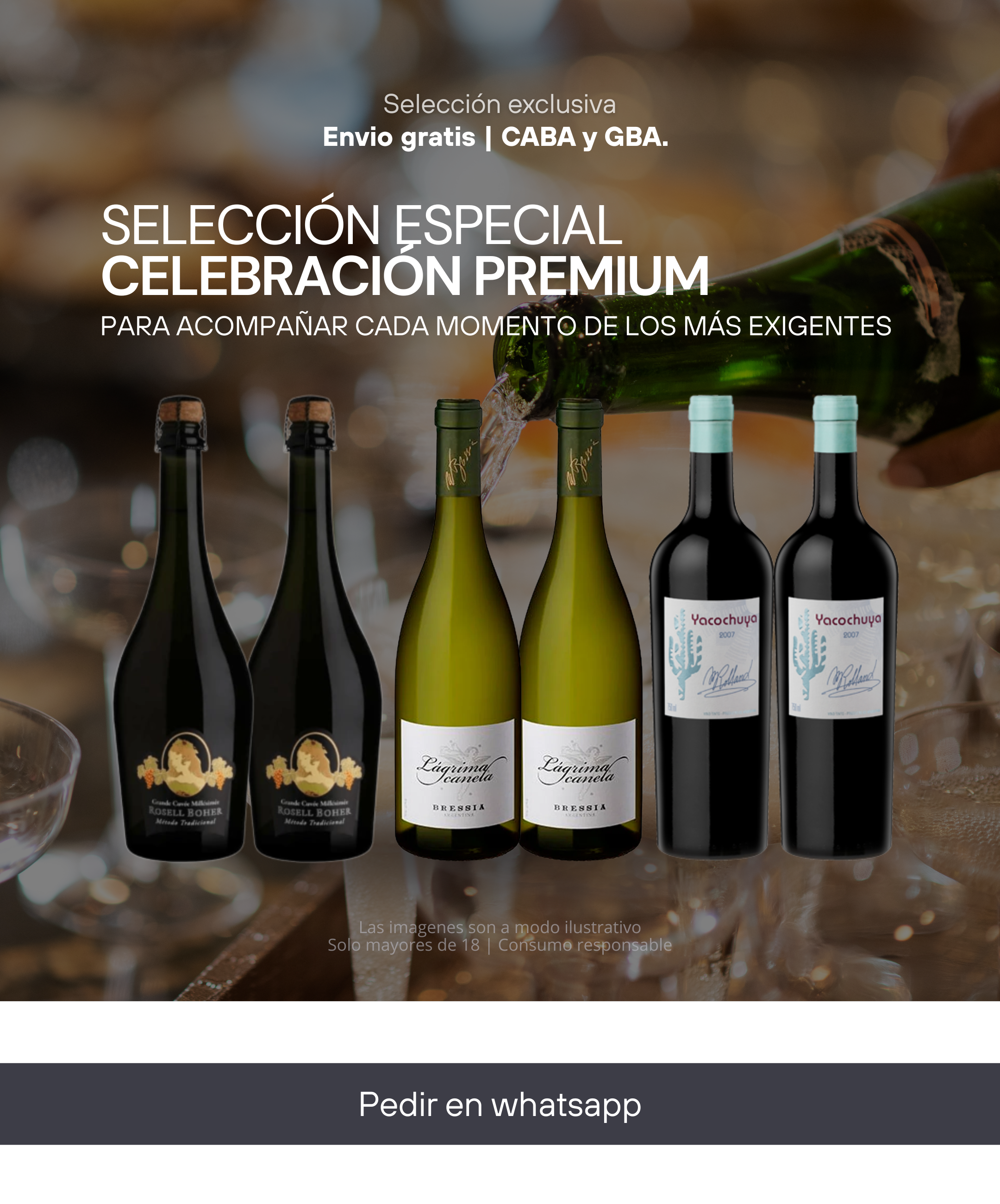 Celebraci&oacute;n premium